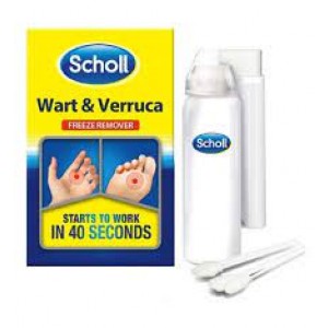 scholl freeze spray